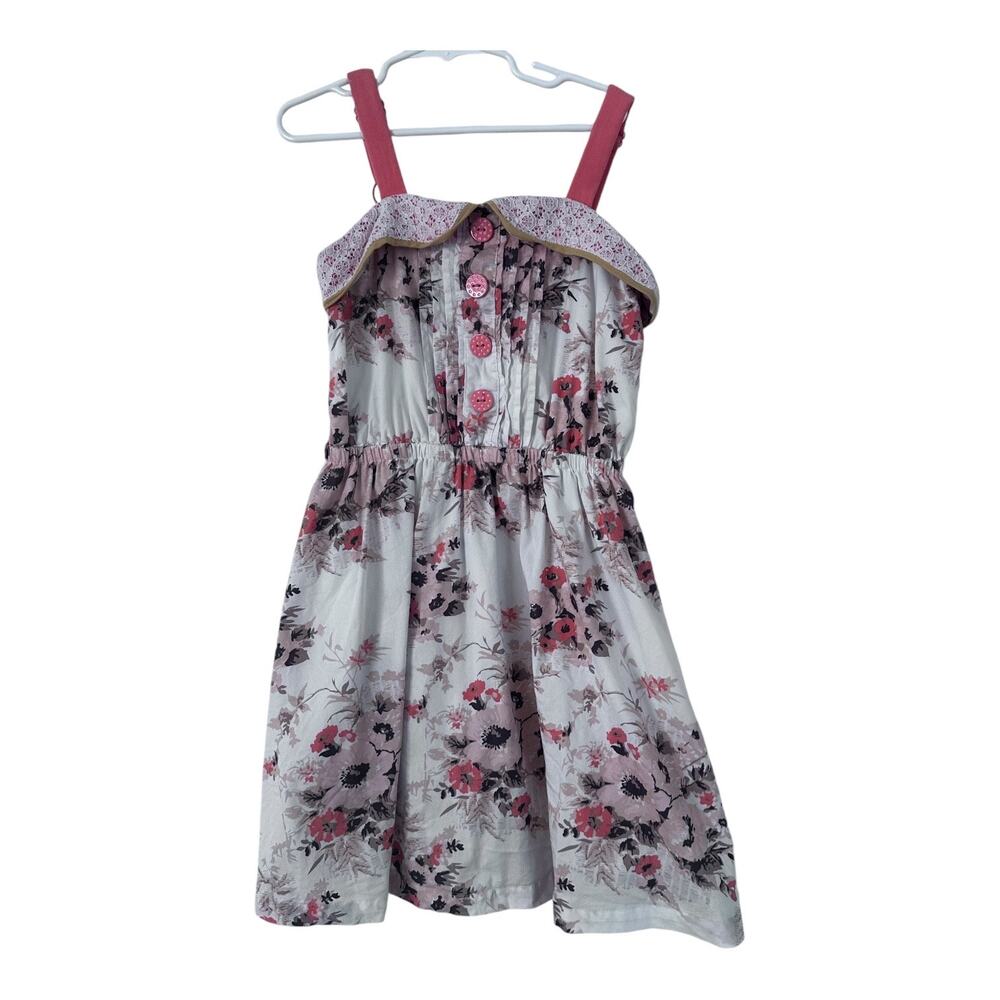 Matilda Jane Happy And Free Coconut Rose Dress - Size 8